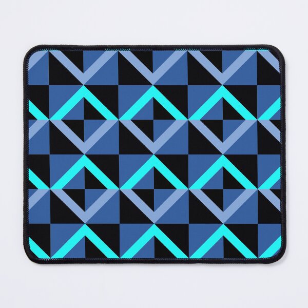 Item preview, Denim Checkered Triangle Diamond Pattern designed and sold by weirdAffect.