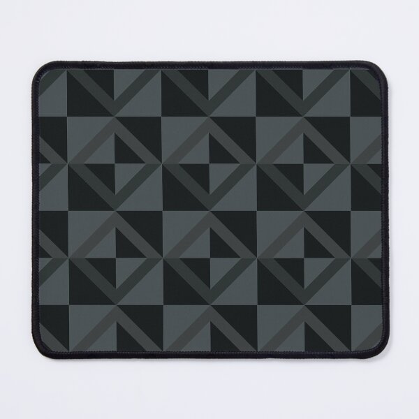 Item preview, Soft Black Checkered Triangle Diamond Pattern designed and sold by weirdAffect.