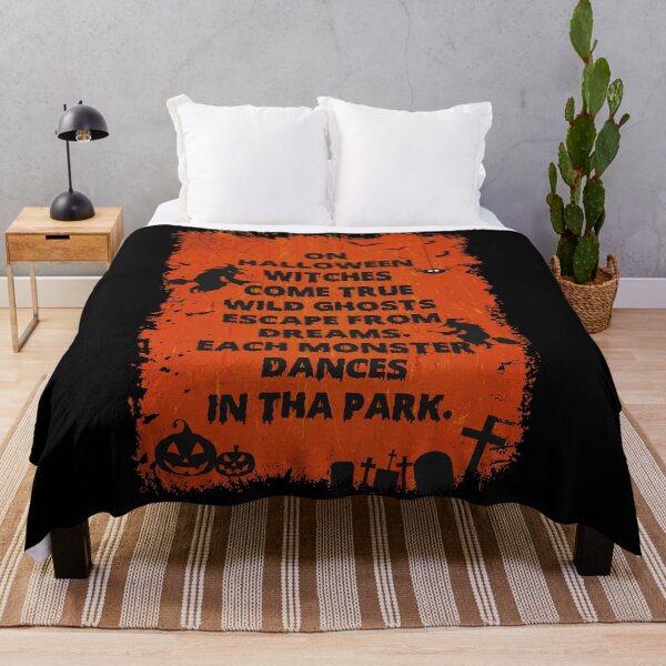Item preview, On halloween witches come true wild ghosts escape from dreams each monster dances in tha park designed and sold by angelusdark.