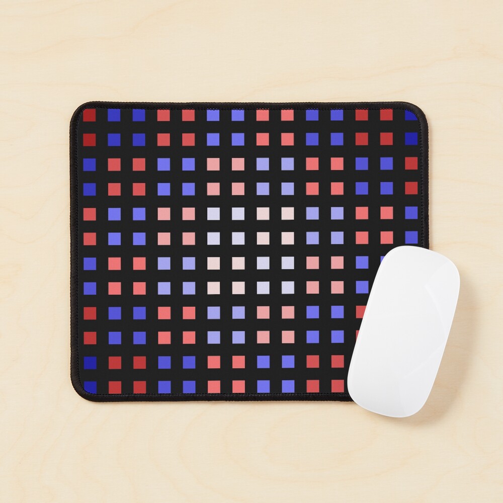 Red-Blue Shift Mouse Pad