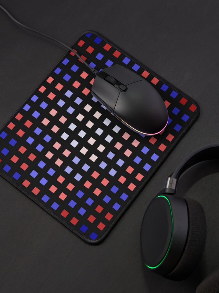 Alternate view of Red-Blue Shift Mouse Pad