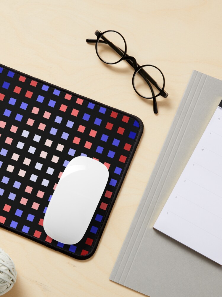 Alternate view of Red-Blue Shift Mouse Pad