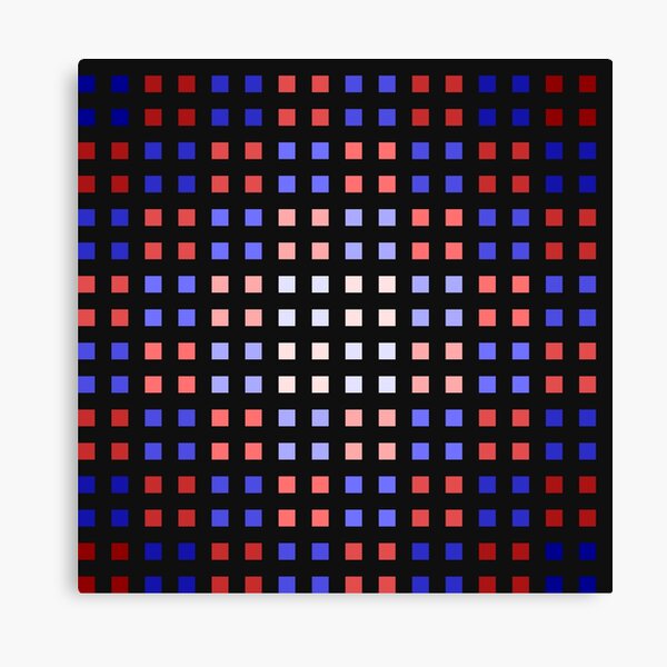 Red-Blue Shift Canvas Print