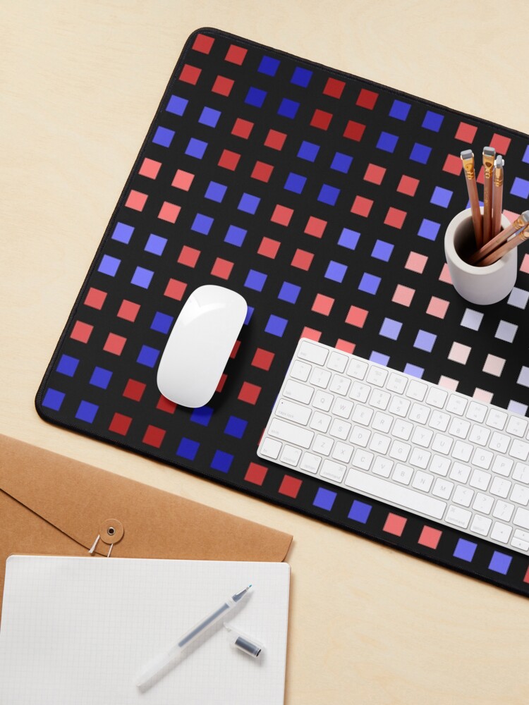 Alternate view of Red-Blue Shift Mouse Pad