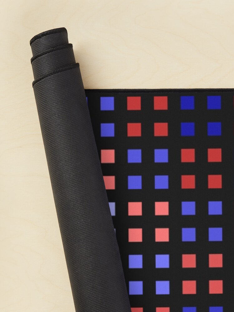 Alternate view of Red-Blue Shift Mouse Pad