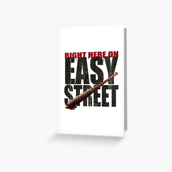 The Walking Dead - Easy Street Greeting Card