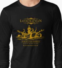 Lovecraftian - R'lyeh Whiskey Gold Label Long Sleeve T-Shirt