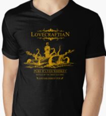 Lovecraftian - R'lyeh Whiskey Gold Label Men's V-Neck T-Shirt