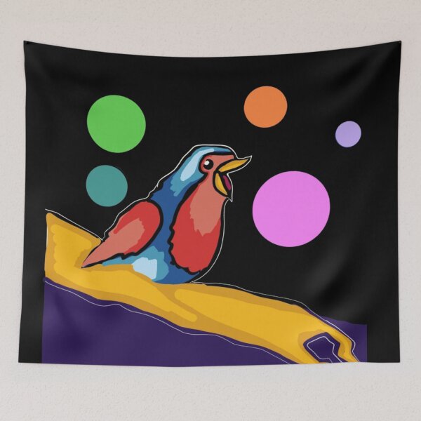 Item preview, Bird Perched In Space designed and sold by Artm2.