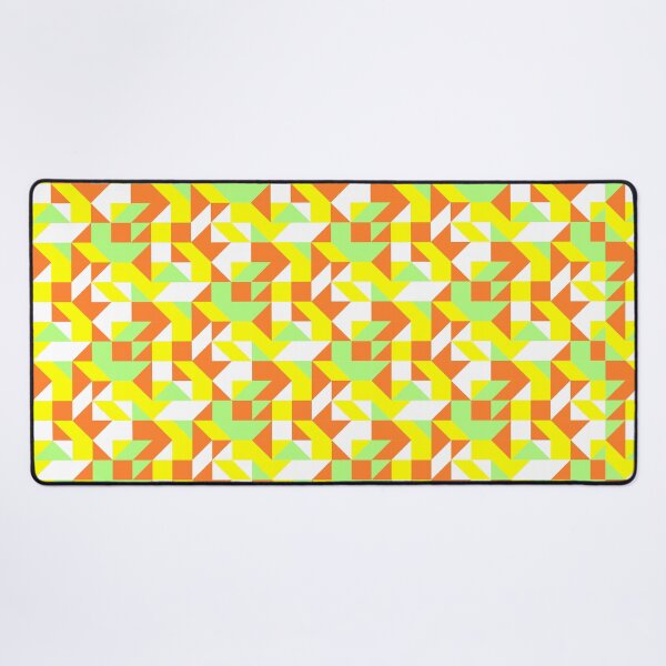 Item preview, Citrus Retro Geometric Mosaic designed and sold by weirdAffect.