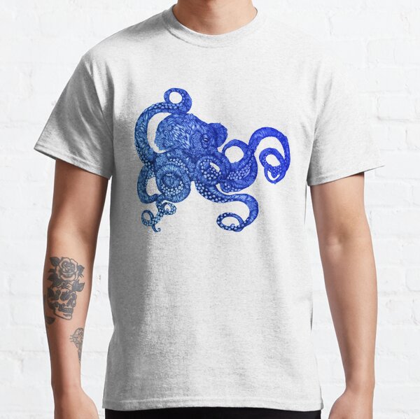 Ombre Octopus Classic T-Shirt