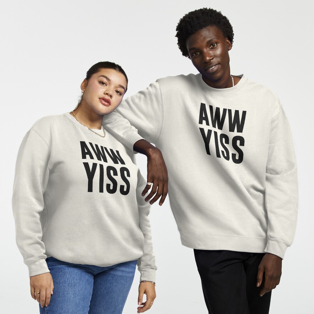 Aww Yiss Happy Aw Yes Pullover Hoodie for Sale by TheShirtYurt | Redbubble