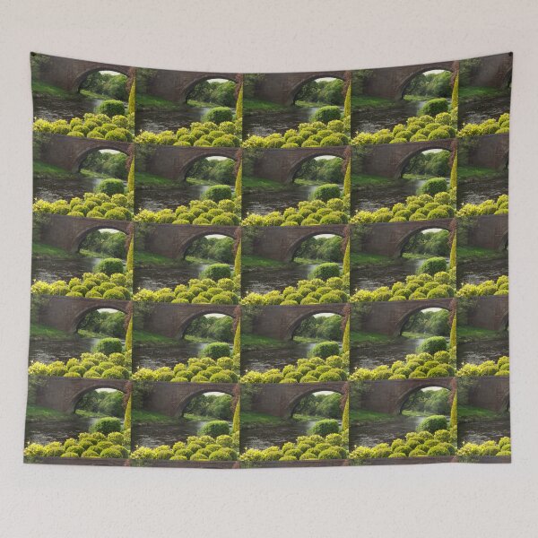 Item preview, Bushes , Bridge and River designed and sold by William Lighterness.