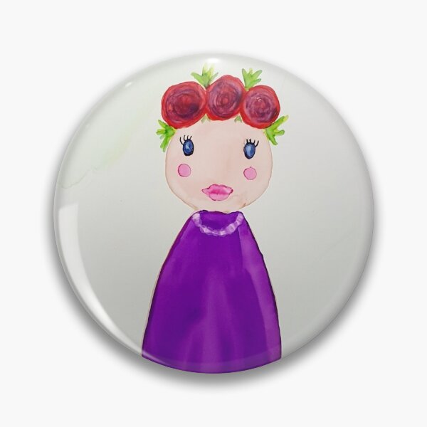 Item preview, Lady with a Pearl Necklace designed and sold by DaisyMaeInkArt.