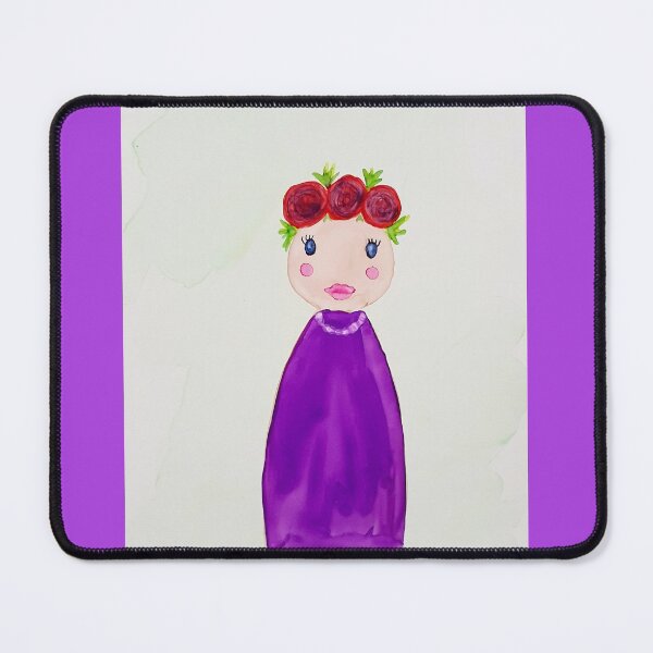 Item preview, Lady with a Pearl Necklace designed and sold by DaisyMaeInkArt.