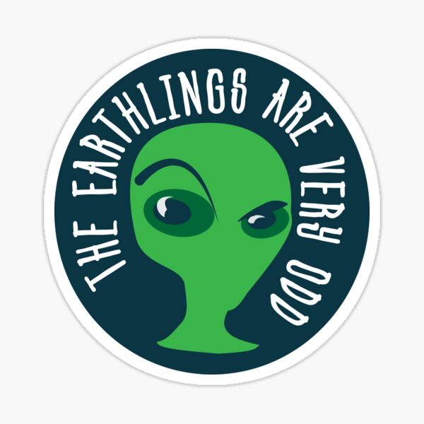 Humans Are Weird Sticker