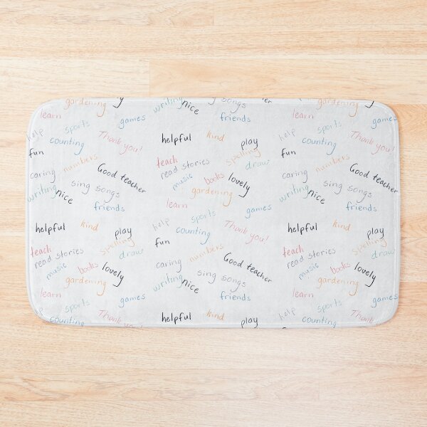 Item preview, Hand written words to describe what kids love about their teachers and school designed and sold by C-L-Cs.
