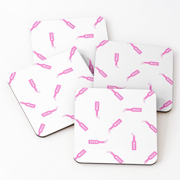Item preview, BDSM Fetish Paddle Pattern Pink designed and sold by KinkShoppe.