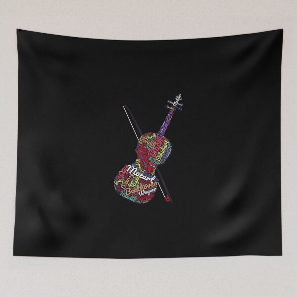 Item preview, Classical Music Composers Violin designed and sold by VincenzoAhren.