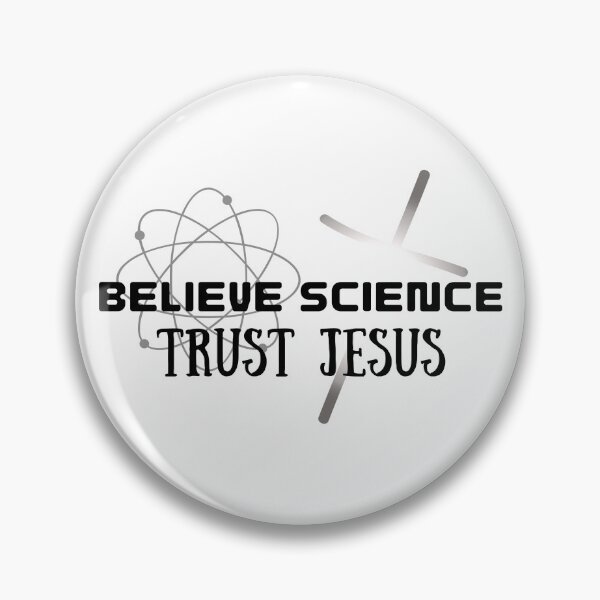 Item preview, Believe Science, Trust Jesus  designed and sold by CheekyGrace.