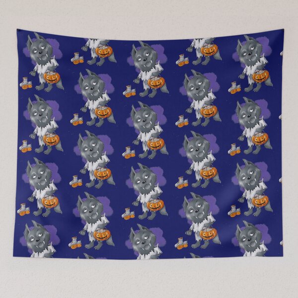 Item preview, Werewolf kid Halloween Design designed and sold by BRtisticDesigns.