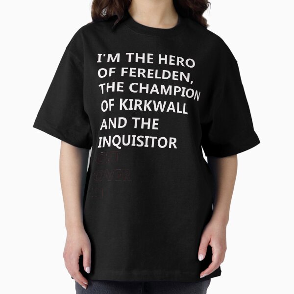 Item preview, Dragon Age get over it designed and sold by happyfox.