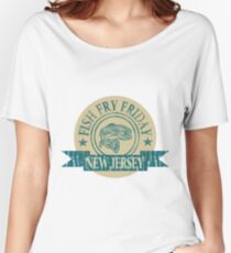 NEW JERSEY FISH FRY Women's Relaxed Fit T-Shirt