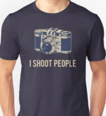 I Shoot People Photography Camera Unisex T-Shirt