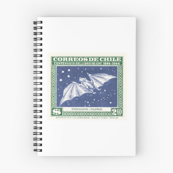 Item preview, 1948 CHILE Red Fruit Bat Postage Stamp designed and sold by retrographics.