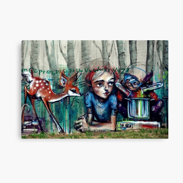 Laboratory of thoughts (work in progress) Canvas Print