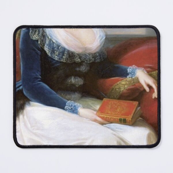 Item preview, Woman in Blue Dress Reading a Book Renaissance Painting designed and sold by Bellathewilde.