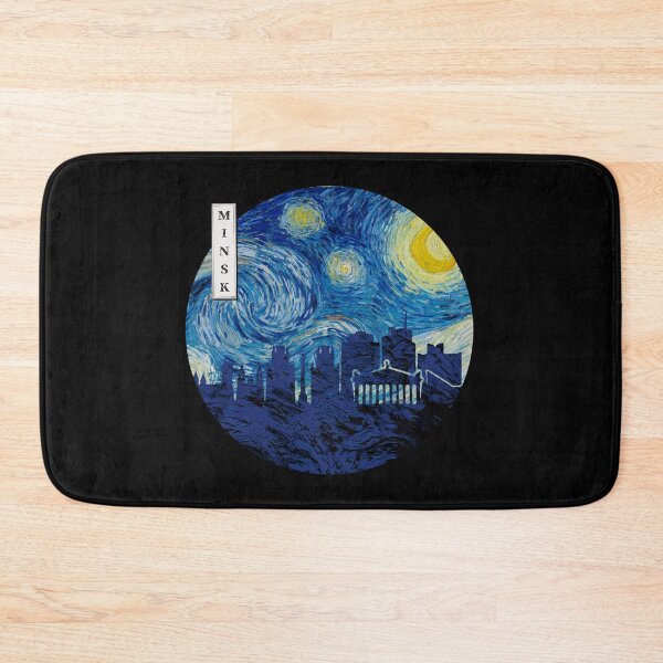 Item preview, Minsk Starry Night Van Gogh Circle designed and sold by DFerraz.