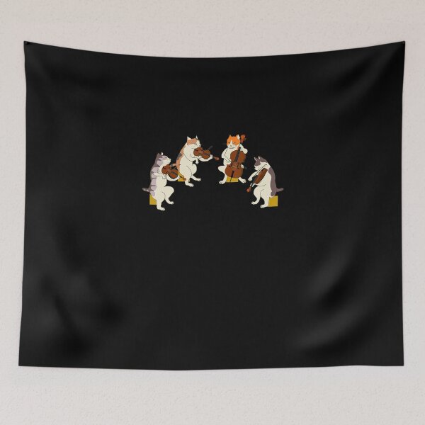 Item preview, Fun Cats Playing Violin Cello Music Cat Lover designed and sold by VincenzoAhren.