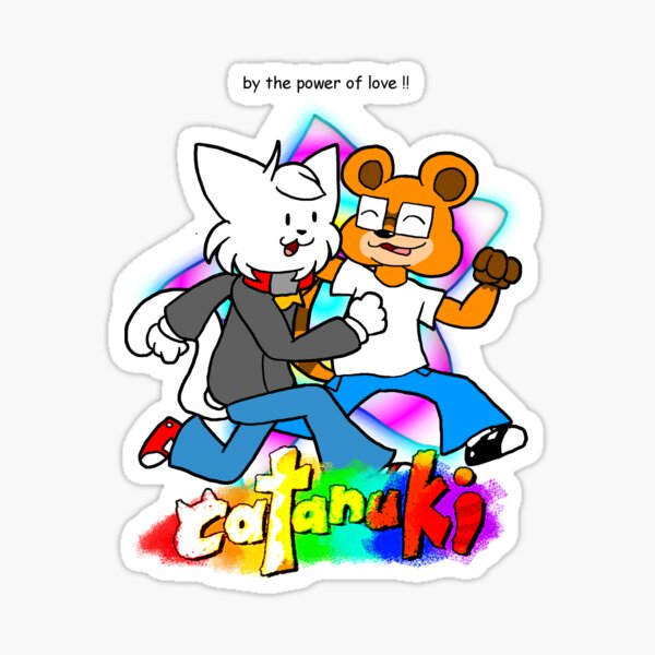 Catanuki Rainbow Star Design Sticker For Sale By Studio Catanuki