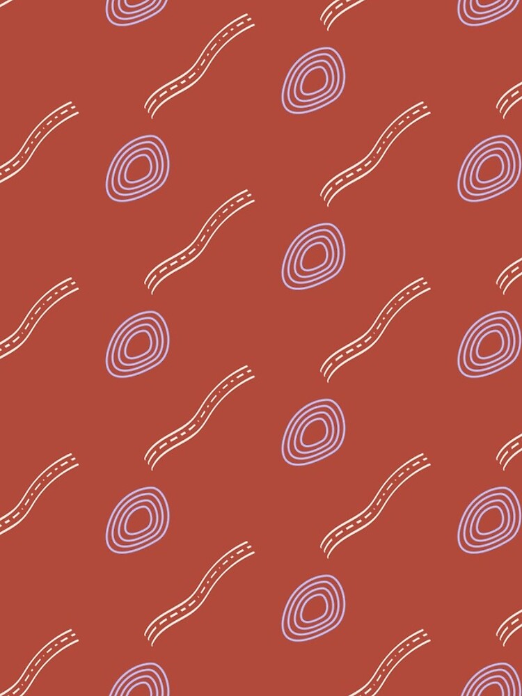 Thumbnail 4 of 4, iPhone Case, Fall Simple Abstract Pattern designed and sold by mainsqueezemar.