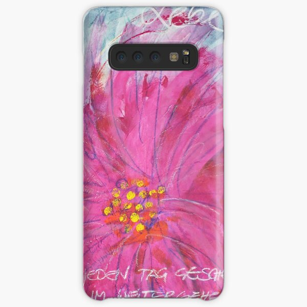 Frühlingserwachen: »pink daisy« Samsung Galaxy Leichte Hülle