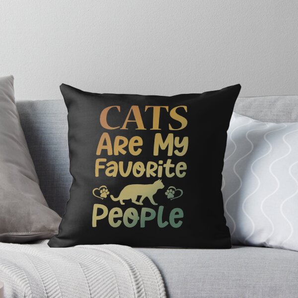 Item preview, Cats are my favorite people colorful art designed and sold by Le Huy.