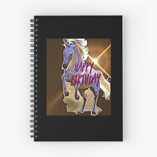 Item preview, Happy Birthday (Horse Light Ray)  designed and sold by dongocoan.