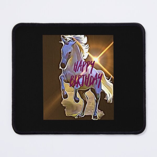 Item preview, Happy Birthday (Horse Light Ray) designed and sold by dongocoan.