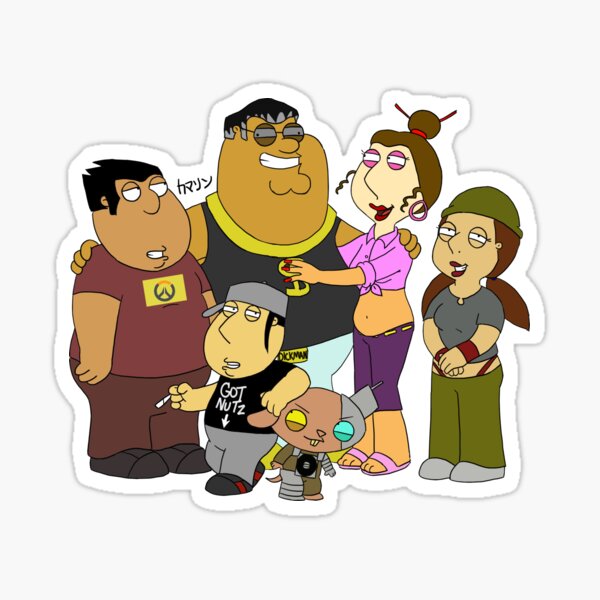 Nutshack Guy tm Sticker