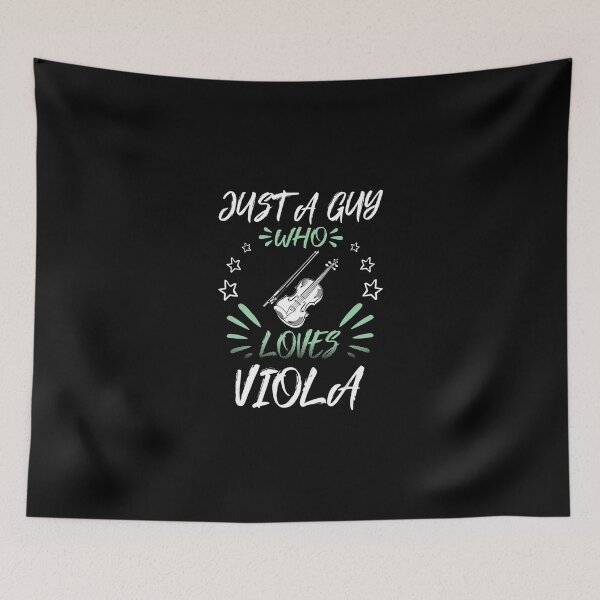 Item preview, Just A Guy Who Loves Viola designed and sold by VincenzoAhren.
