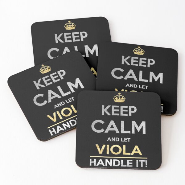 Item preview, Keep Calm And Let Viola Handle It designed and sold by VincenzoAhren.