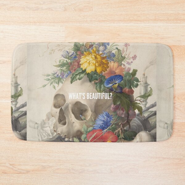 Item preview, Skull With Floral designed and sold by thundercandy.