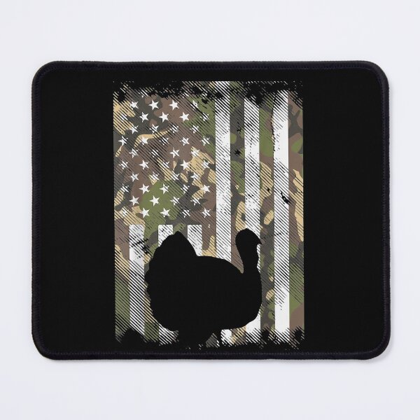 Item preview, Camo US America Flag Turkey Day Hunting Thanksgiving designed and sold by KimberlyOppen.