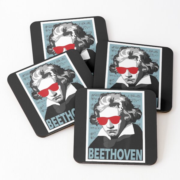 Item preview, Ludwig van Beethoven Poster Style Graphic designed and sold by VincenzoAhren.
