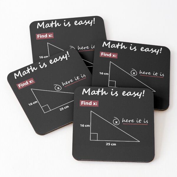 Item preview, Math Is Easy Find X Here It Is designed and sold by VincenzoAhren.