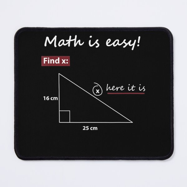 Item preview, Math Is Easy Find X Here It Is designed and sold by VincenzoAhren.