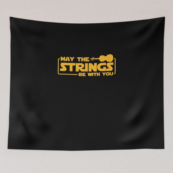 Item preview, May The Strings Be With You Violin designed and sold by VincenzoAhren.