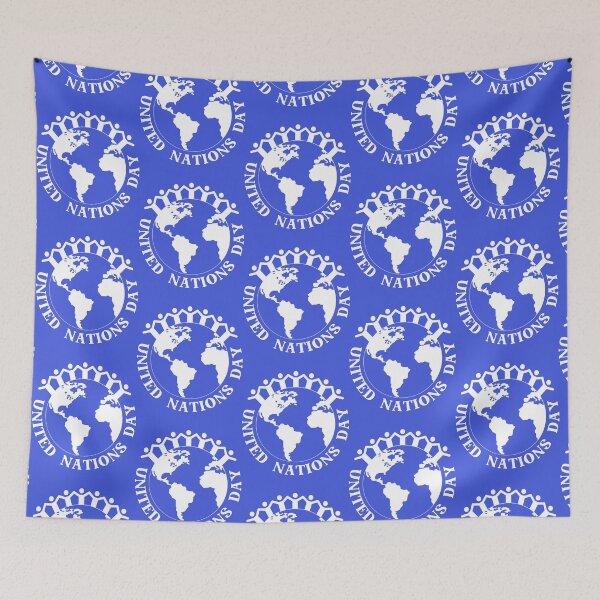 Item preview, United Nations Flag Patriotic National Fun Celebration UN Pride  designed and sold by Capiral Bucketlist.