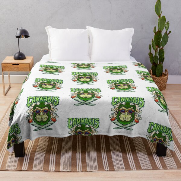 Item preview, Funny Cannabis Gorilla design-gift for weed smokers designed and sold by BRtisticDesigns.
